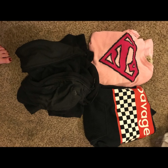 Hoodie Fall Sweatshirt Pullover Bundle - Picture 2 of 7